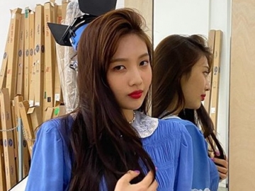 Joy Red Velvet Sumringah Bareng Anjing, Netter Salfok Lihat Belahan Dada Ngintip