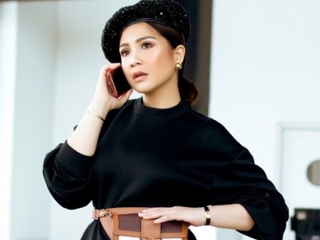 Bikin Syok, Scarf Nagita Slavina 4 Kali Lebih Mahal dari Baju Lebaran