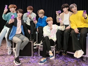 Hadirkan Edisi Khusus BTS, Netizen Dibuat Takjub Akan Keindahan Ponsel Ini