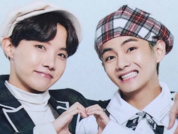 Penampilan Santai V BTS Saat Muncul Bareng J-Hope Auto Disorot