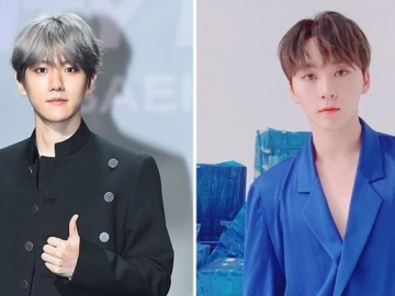 Baekhyun EXO dan Seungkwan SEVENTEEN Tak Sungkan Bertingkah Kocak Saat Tampil Bersama