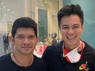 Foto Bareng Iko Uwais dan Audy Item, Baim Wong Dipuji Orang Baik
