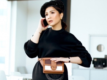 Beda dari Artis Lain, Nagita Slavina Terciduk Usaha Tutupi Tas Mewah Saat Foto