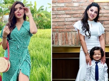 Ketemu Millendaru, Arsya Putra Bungsu Ashanty Tunjukkan Ekspresi Takut Sampai Ngumpet 