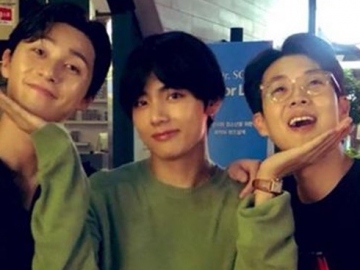 Video Call V BTS, Begini Kocaknya Obrolan Park Seo Joon dan Choi Woo Shik