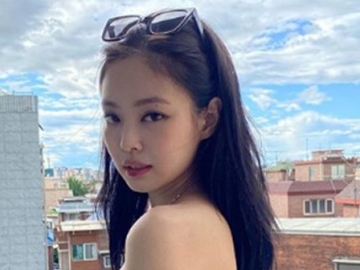 Dandan Ala Bidadari, Jennie BLACKPINK Malah Kegirangan Naik Mobil Mogok