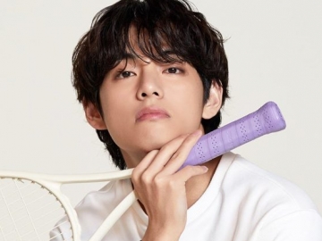 Bernuansa Merah, Pesona V BTS di Iklan FILA Bikin Fans ‘Ambyar’