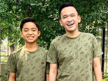 Makan Banyak, Perut Betrand Putra Ruben Onsu Justru Tetap Six Pack Bikin Takjub