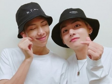 V Terciduk Beri Perhatian Manis Pada RM, Fans Malah Salfok Lihat Penanak Nasi Mlik BTS