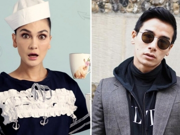 Luna Maya Alami Cedera Kaki, Ryochin Beri Perhatian Dorong Kursi Roda Langsung Ramai Didoakan Begini