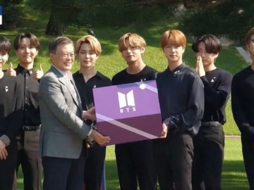 Reuni Bareng Presiden Korsel, BTS Jadi Pemuda Kehormatan Sampaikan Pidato di Blue House