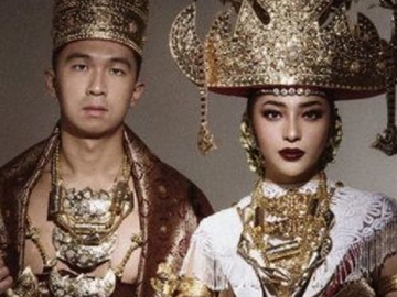   Prewedding Pakai Busana Adat Lampung, Nikita Willy Banjir Pujian 