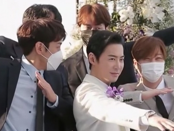 Junjin Bongkar Upacara Pernikahan Sebut Kehadiran Member Shinhwa Malah Bikin Gugup