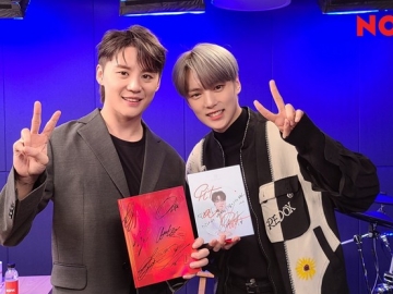 Intip Keseruan dan Hebohnya Minhyuk Monsta X Ketemu Idolanya Junsu JYJ