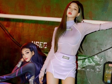 SM Kejutkan Fans dengan Konsep Benuansa Gelap Nan Mistis di untuk Teaser Karina untuk 'Black Mamba'