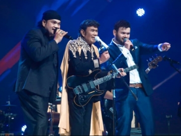 Bisa Satu Panggung dengan Kedua Anaknya, Rhoma Irama Akui Sangat Terharu