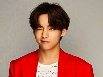 Mewah Banget, V BTS Jadi Idol Pertama Yang Fotonya Dipajang di Burj Khalifa