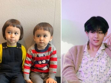 Gemas Banget, William dan Bentley Ucapkan Selamat Ultah ke V BTS