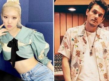 Rose BLACKPINK Tak Tanggung-Tanggung Dapat Hadiah Gitar Edisi Khusus Dari John Mayer