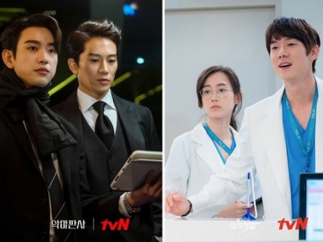 Pemeran 'The Devil Judge' dan 'Hospital Playlist 2' Bersaing di Daftar Aktor Populer