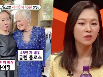 Han Ye Ri Akui Emosional Usai Lihat Youn Yuh Jung-Glenn Close Berdiri Bersama di Oscar