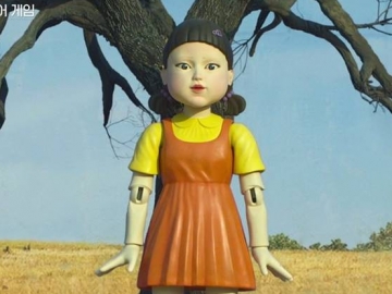 Bukan Patung, Orang Hampir Telanjang Dilukis Seluruh Tubuh di Adegan 'Squid Game' Dibayar Fantastis