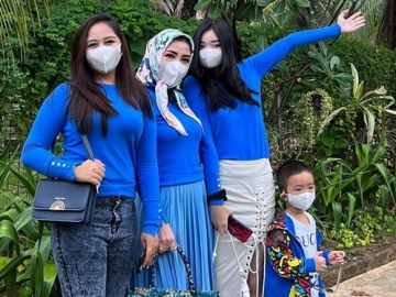 7 Potret Harmonis Bella Shofie dan Putri Tiri Usai Viral Di Ultah Anak Zaskia Gotik