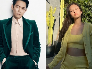 Jennie Selfie Bareng Idola Sang Ibu Lee Jung Jae, Fans: Pasti Langsung Kirim ke Emaknya