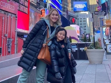 Ayu Ting Ting Malah Tulis Permintaan Maaf di Ultah ke-8 Bilqis, Kenapa?