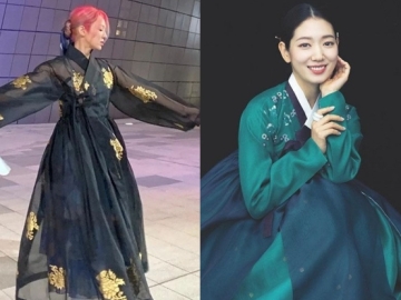 Park Shin Hye-Hyoyeon Diserang  Komentar Jahat Netter Tiongkok Usai Unggah Foto Pakai Hanbok