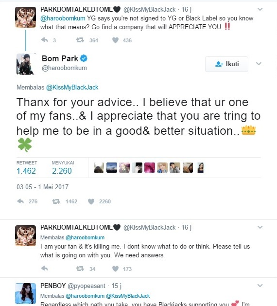 Foto Tanggapan Park Bom di Twitter