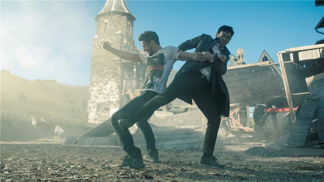 Adegan aksi yang dilakukan T.O.P dalam film terbarunya