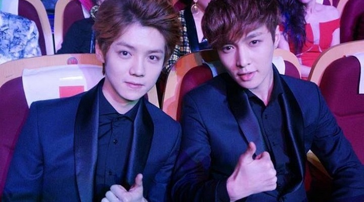 Foto: Akrab di Acara Tiongkok, Luhan dan Lay Buat Fans Baper Maksimal