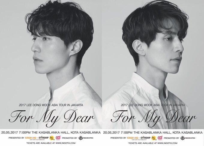 Poster Fan Meeting Lee Dong Wook di Jakarta