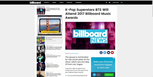 Dukungan ARMY Untuk BTS dalam agar bisa hadir dalam acara Billboard Music Awards