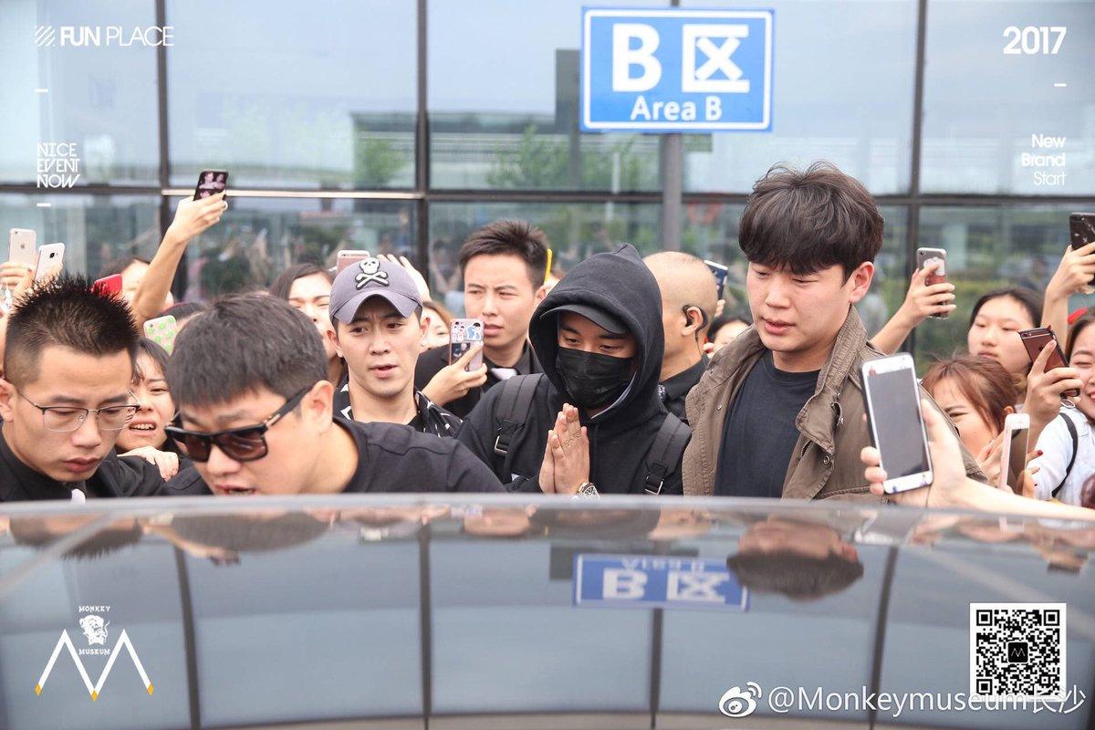 Kedatangan Seungri di China