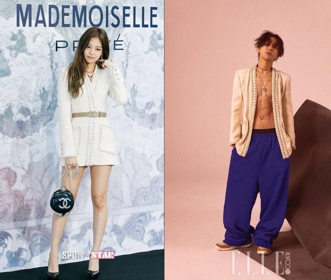 Foto G-Dragon & Jennie Black Pink Pakai Fashion Seharga Rp 131 Miliar