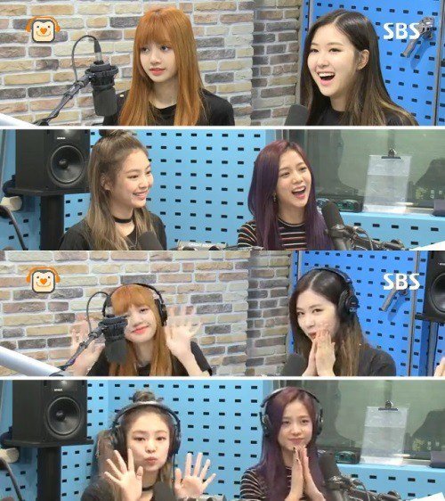 Penampilan Black Pink di acara radio 'Choi Hwa Jung‘s Power Time.'