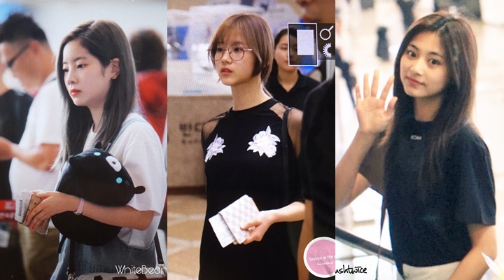 Foto Dahyun, Sana dan Tzuyu Twice