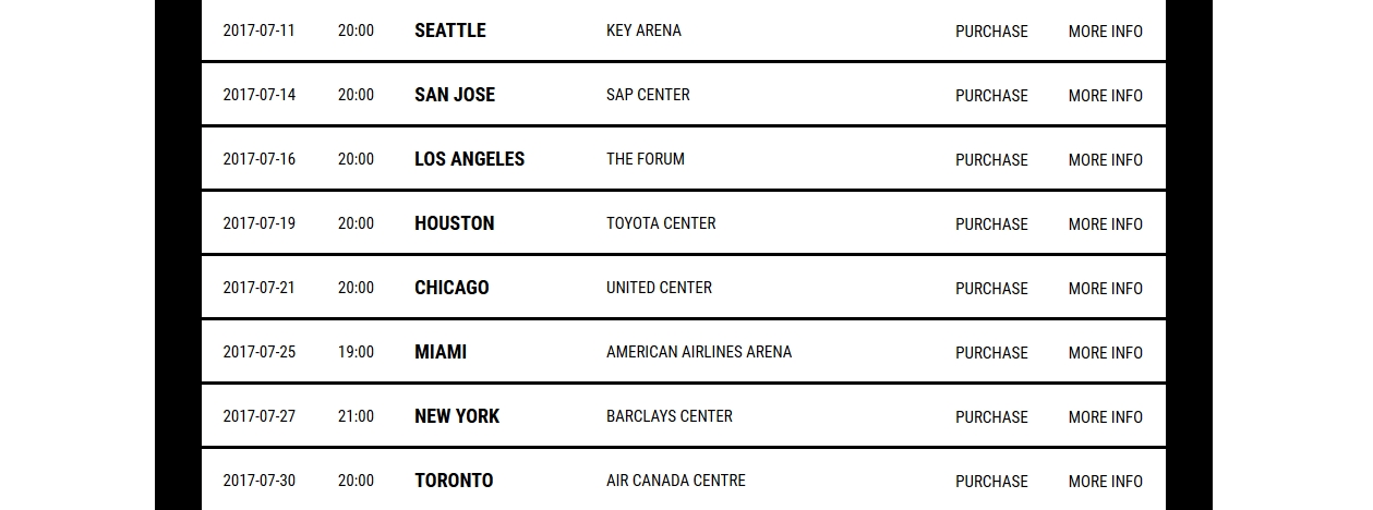 Jadwal Konser G-Dragon di Seattle, Amerika Utara