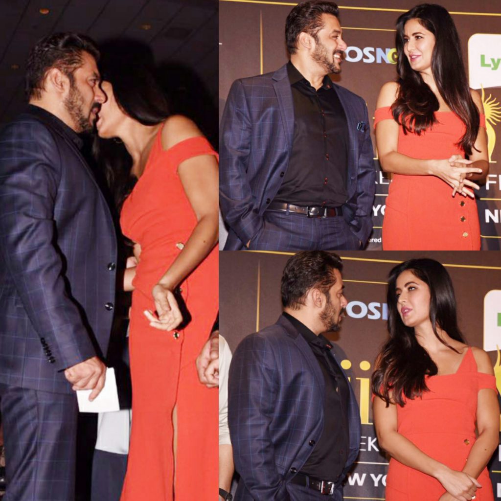Foto Salman Khan dan Katrina Kaif di Konferensi Pers IIFA 2017
