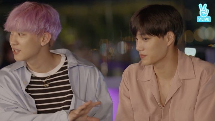 Screenshot V Live EXO