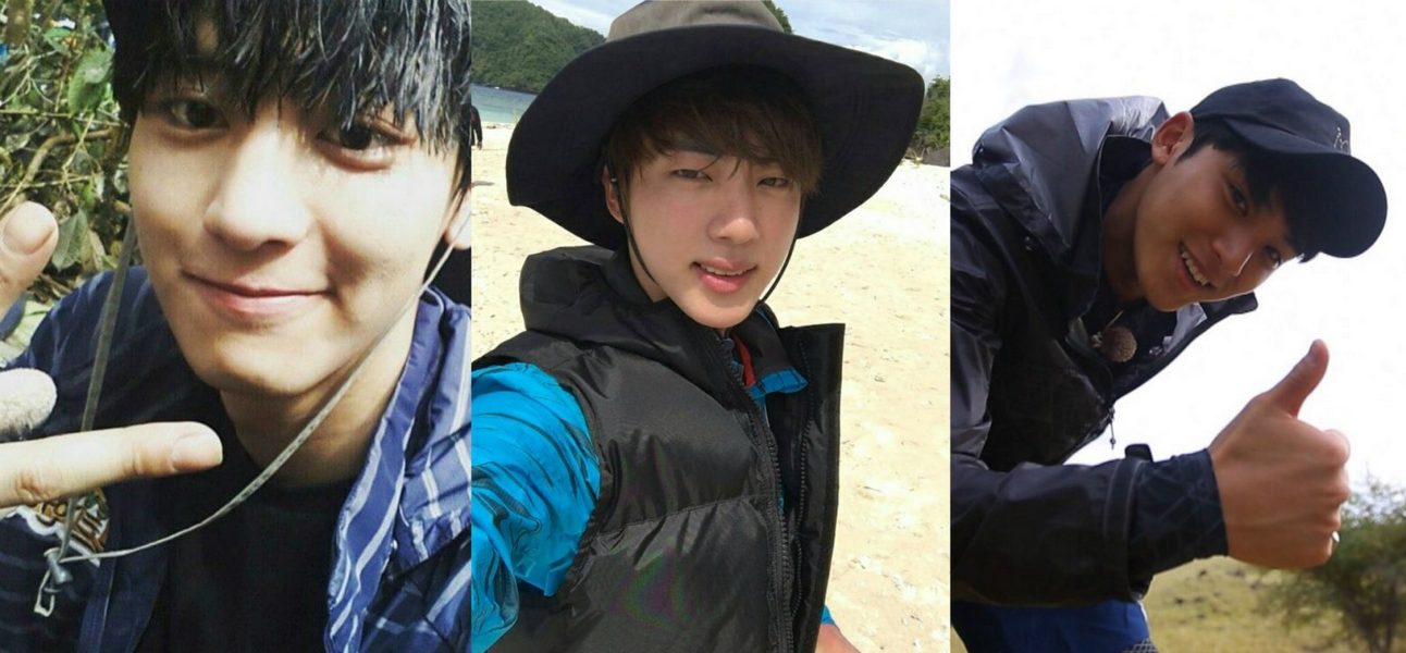 Penampilan Chanyeol, Jin, dan Mingyu di 'Law of the Jungle'