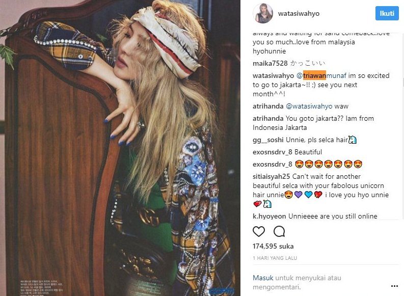 Screenshot Balasan dari Hyoyeon