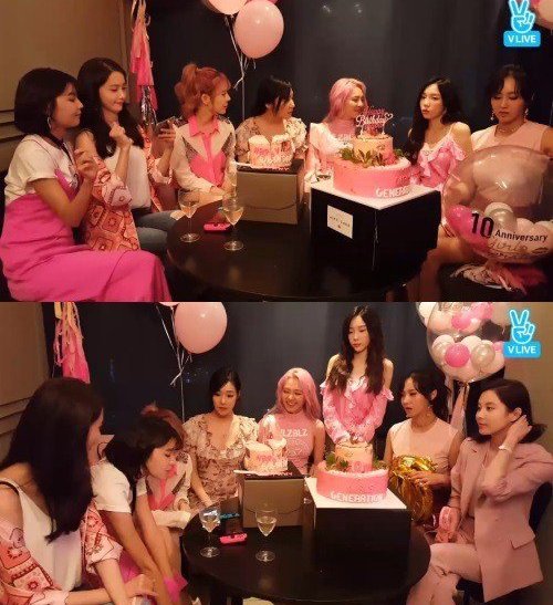 Pesta Ulang Tahun Tiffany Bersama Member Girls' Generation