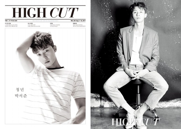 Park Seo Joon Saat Tampil di Majalah Hight Cut edisi Agustus