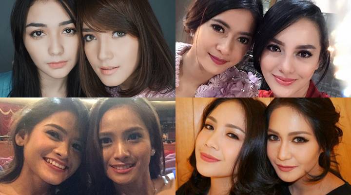 Foto: Bak Pinang Dibelah Dua, Kakak Beradik Seleb Indo Ini Punya Wajah Mirip Banget