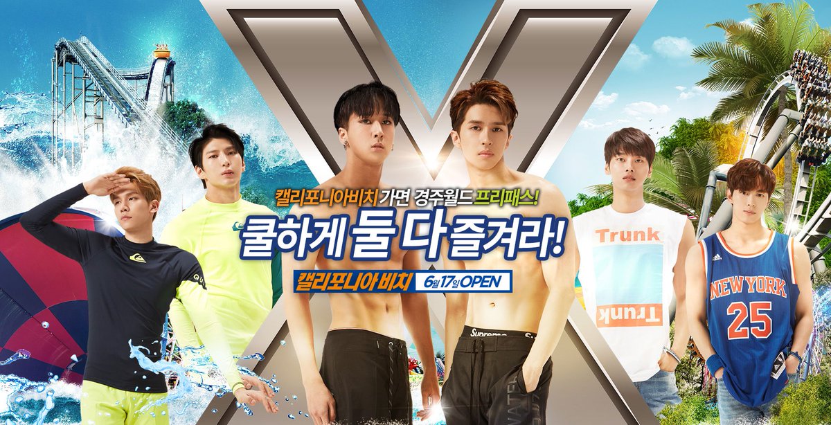 VIXX Didapuk Sebagai Model Waterpark 'California Beach'