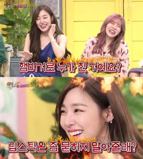 Tiffany Saat Menceritakan Insiden Burger dengan Sooyoung