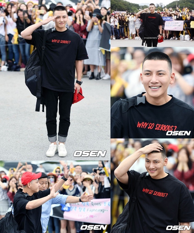 Pamit Berangkat Wajib Militer, Ji Chang Wook Ganteng Tampil Plontos